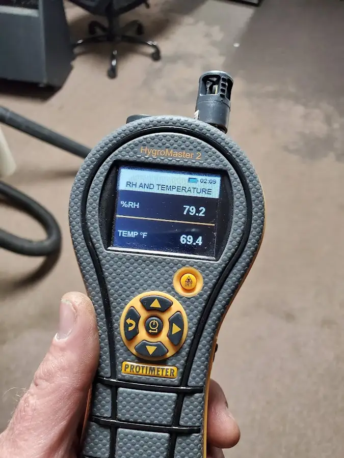 Moisture meter humidity assessment for Fire & Smoke Damage Restoration in Wadsworth